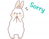 本当にごめんなさい。
